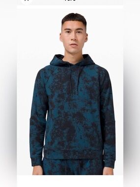 Lululemon City Sweat Pullover Hoodie French Terry Astral Navy Blue Size Large
